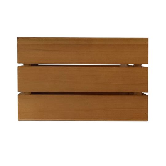 Medium Natural Wood Crate by Ashland®